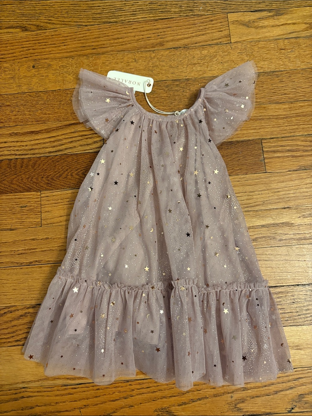 NWT Noralee Edie rose stars dress 18m